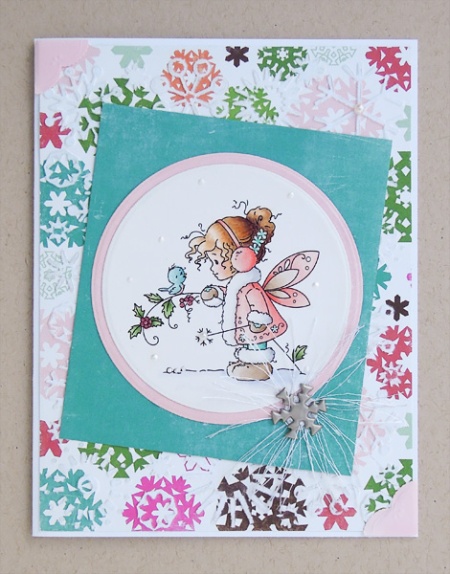 HeatherM using Wee Stamps "Winter Fairy"